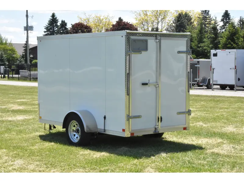2026 Rhino Galvanized Enclosed 5' X 10' Sa Dd alt