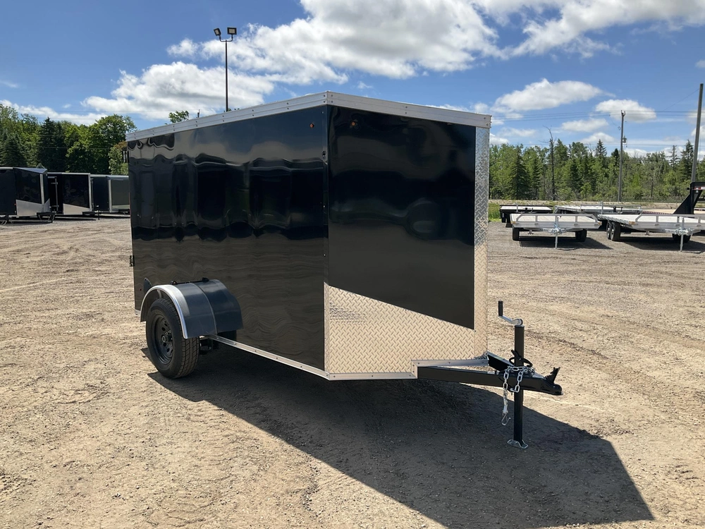 2026 Xcel Trailers 5x10 Plus V-nose Cargo Trailer alt