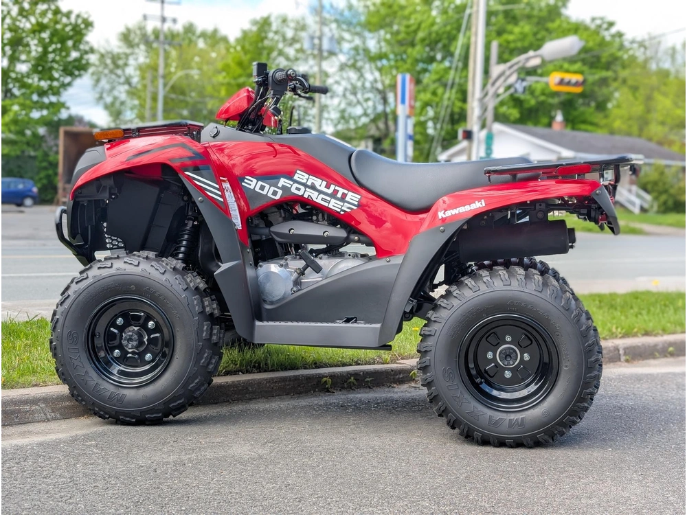 Kawasaki Kvf 300 Rouge 🎯 Vtt Léger Débutant Automatique Travail Sentier Maniable Polyvalent Fiable 🟢 2026 alt