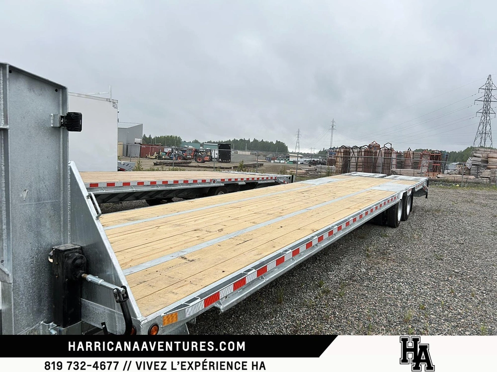 Canada Trailers Remorque Plateforme 102x40 Tandem 2026 alt