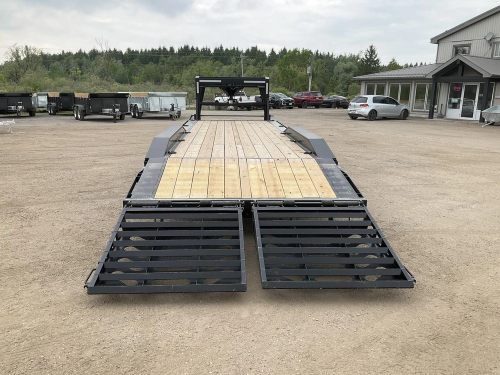 2026 Canada Trailers 102x26 10.5 Ton Gooseneck Equipment Trailer alt