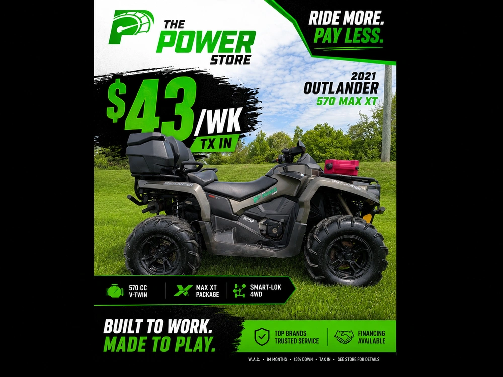 2021 Can-am Outlander Max Xt 570 alt
