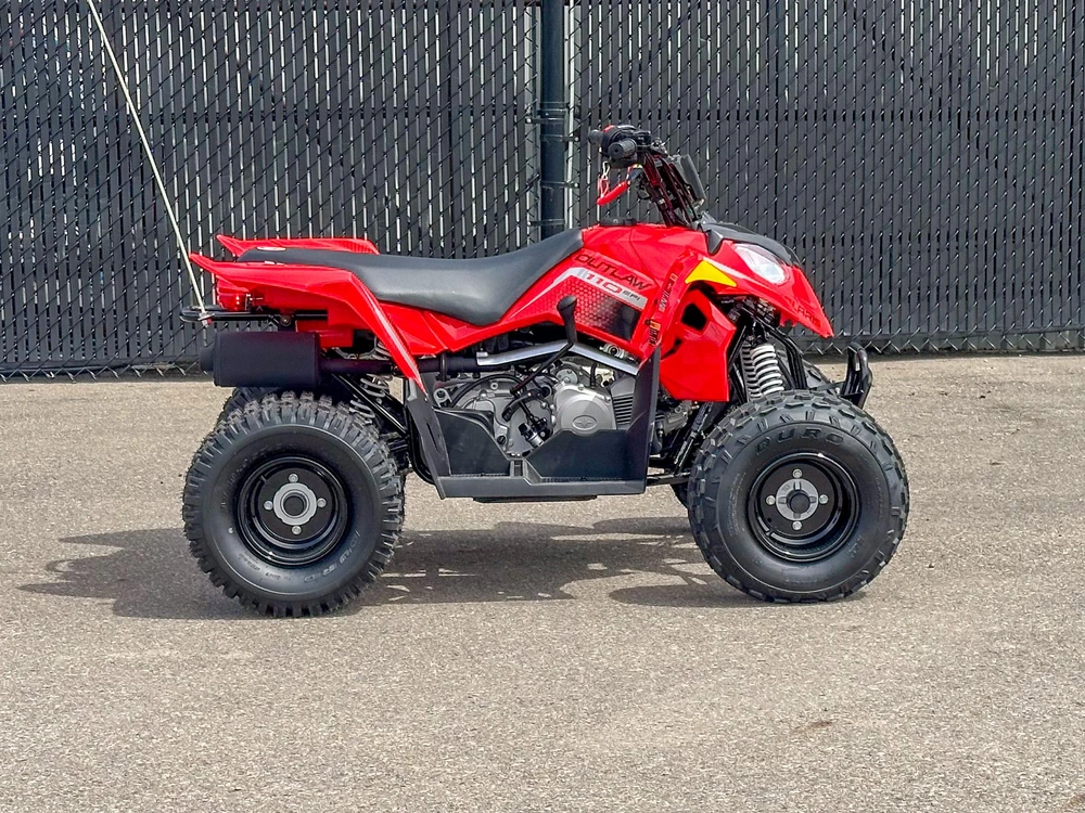 2026 Polaris Outlaw 110 - Indy Red alt