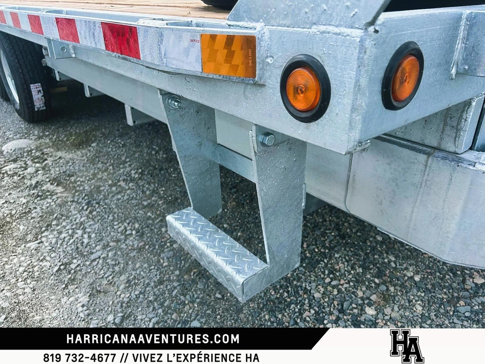 Canada Trailers Remorque Plateforme 8x24 Hydraulique 2026 alt