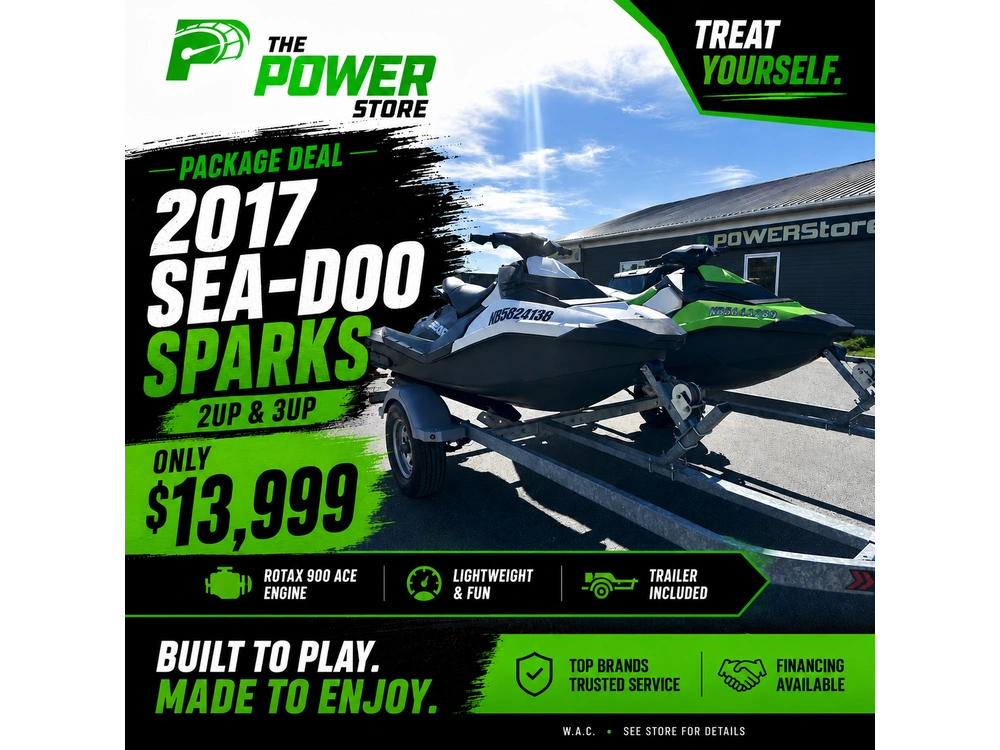 2017 Sea-doo Spark 3up & 2 Up Package alt
