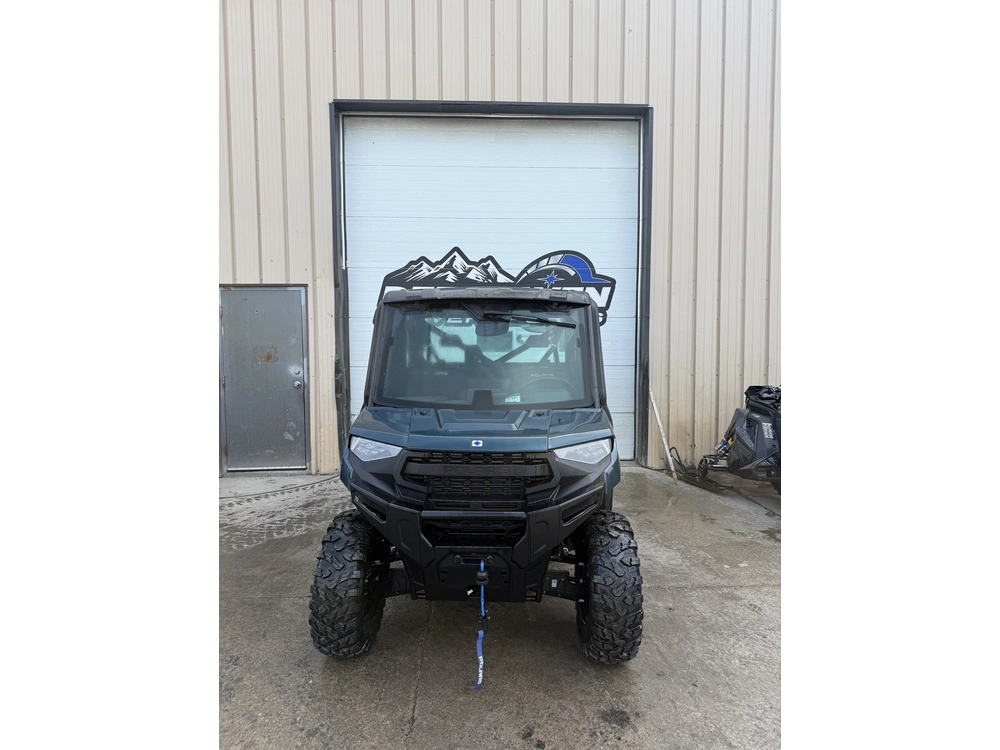 2026 Polaris Ranger Crew Xp 1000 Northstar Edition Ultimate Blue Labyrinth alt