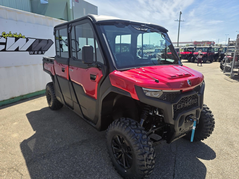 2026 Cfmoto Uforce U10 Xl Pro Highland Bordeaux Red alt