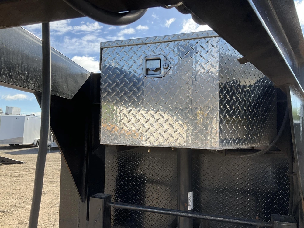 2020 Miska Trailers 7x14 Gooseneck Deckover Dump Trailer alt