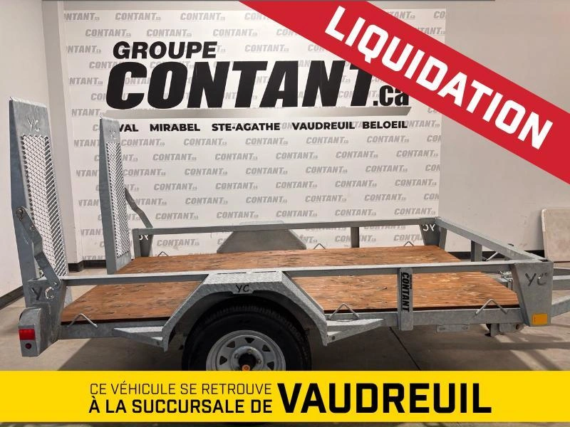 Yc Remorque Yclr5597g Côtés Ouverts 2022 alt