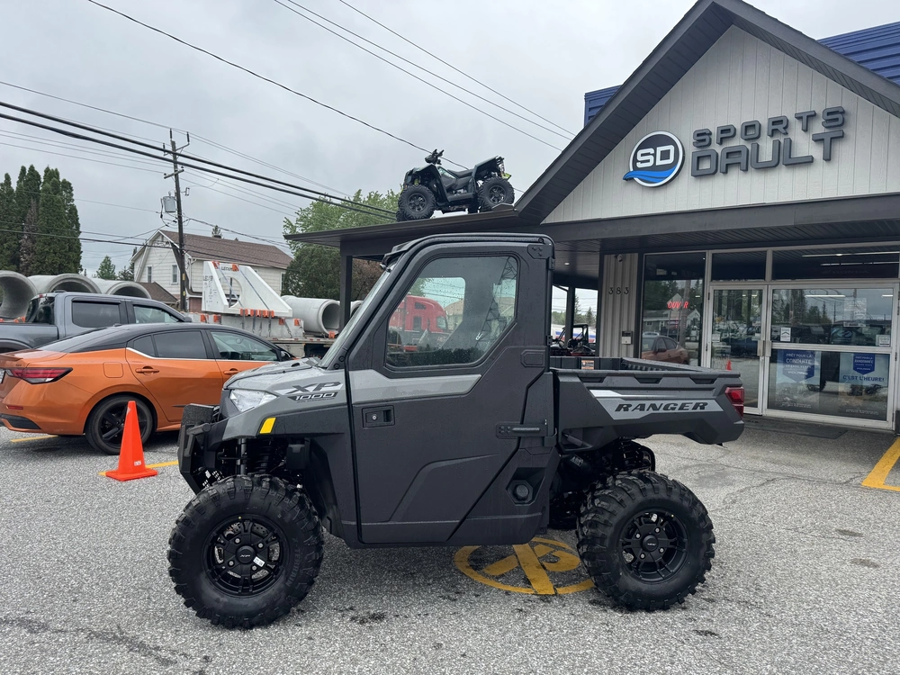2027 Polaris Ranger Xp 1000 Cab - Avalanche Gray alt