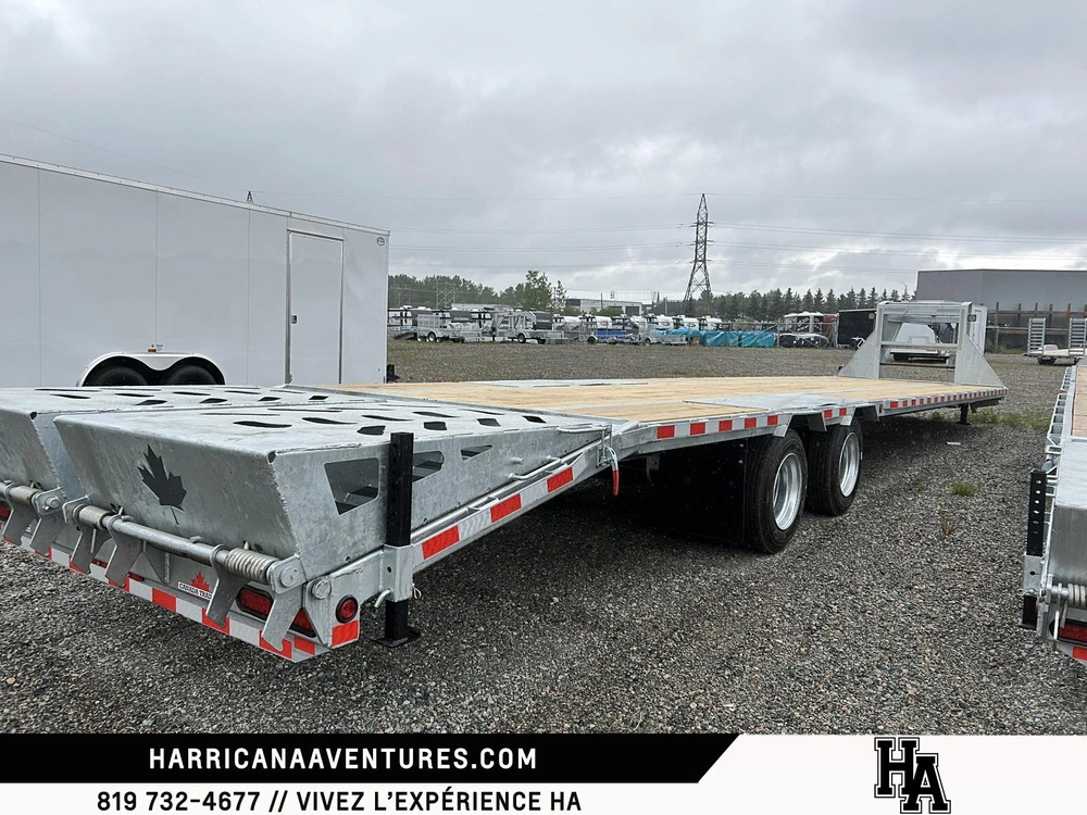 Canada Trailers Remorque Plateforme 102x40 Tandem 2026 alt