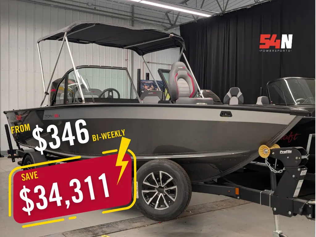 2025 Alumacraft Trophy 185X Luxury 200 HP w/Trailer
