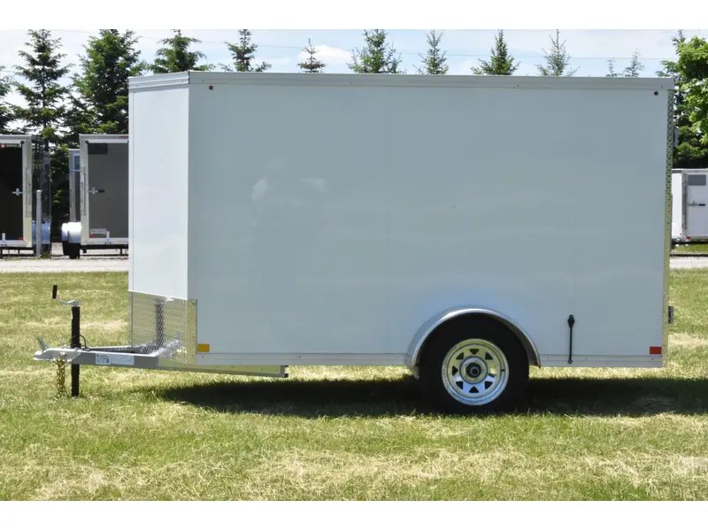 2026 Rhino Galvanized Enclosed 5' X 10' Sa Dd alt