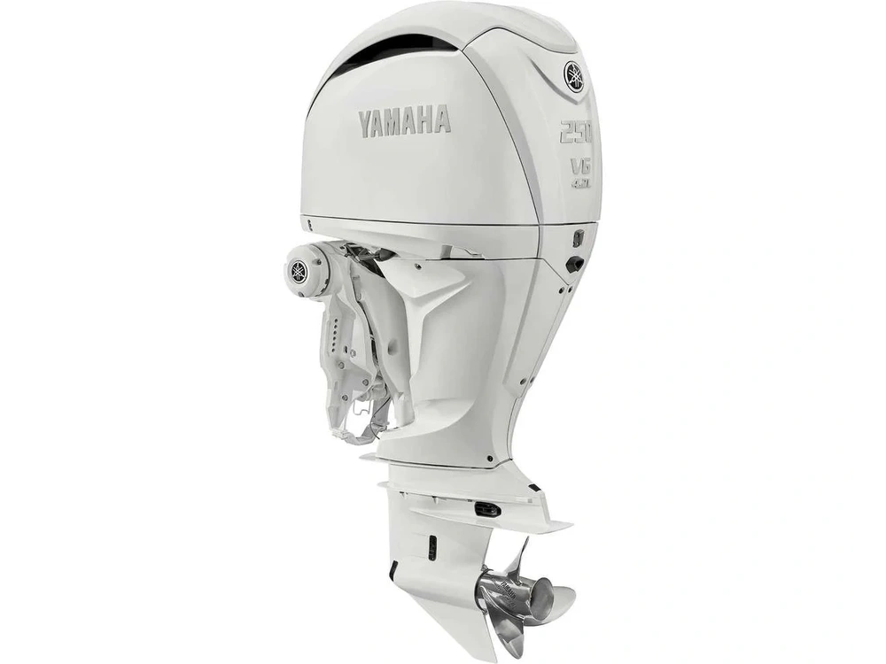 2025 Yamaha F250 White alt