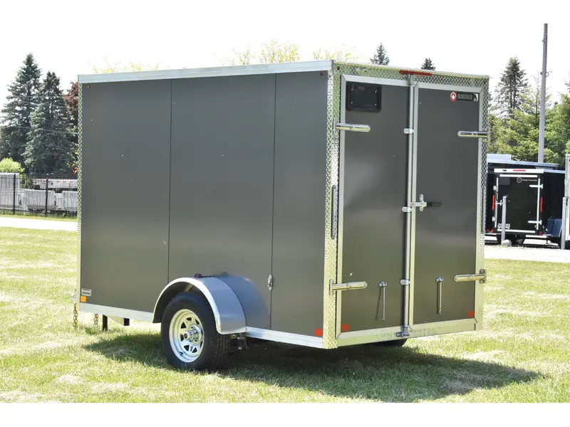 2026 Rhino Galvanized Enclosed 6' X 10' Sa Dd alt