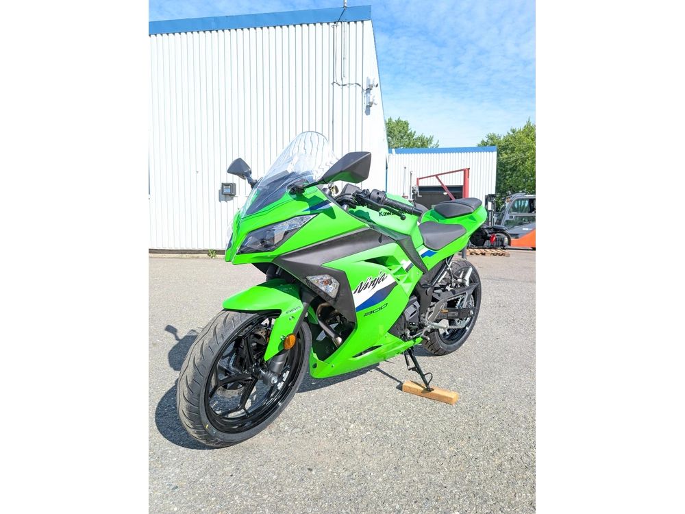 2026 Kawasaki Ninja 300 Vert 🎯 Moto Sport Petites Plaques R3 Rc390 Cbr300r Économique Débutant Quotidienne 🟢 alt
