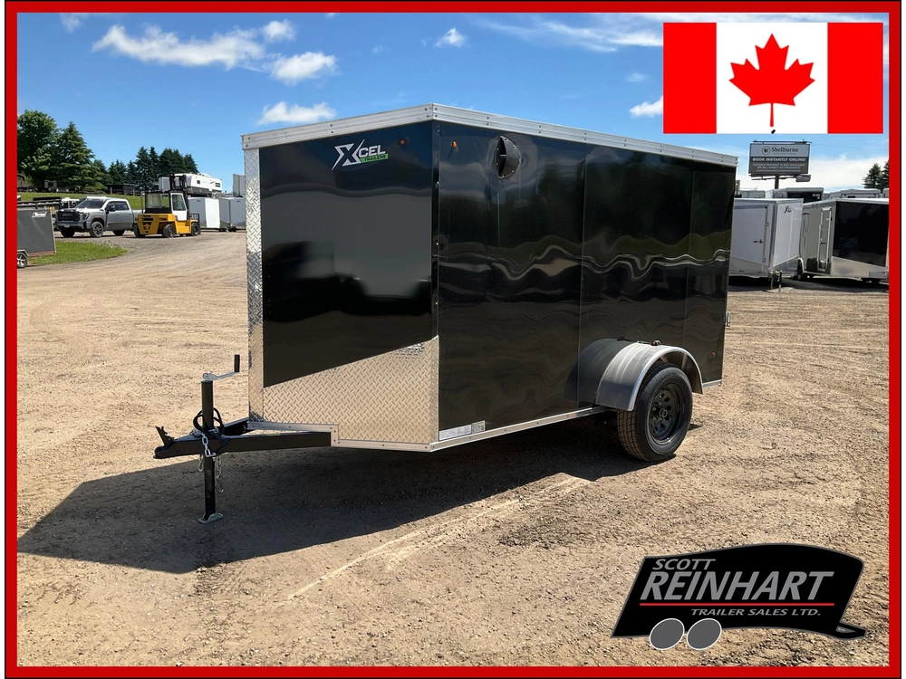 2026 Xcel Trailers 5x10 Plus V-nose Cargo Trailer alt