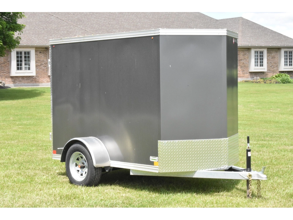 2026 Rhino Galvanized Enclosed 5' X 8' Sa Dd alt