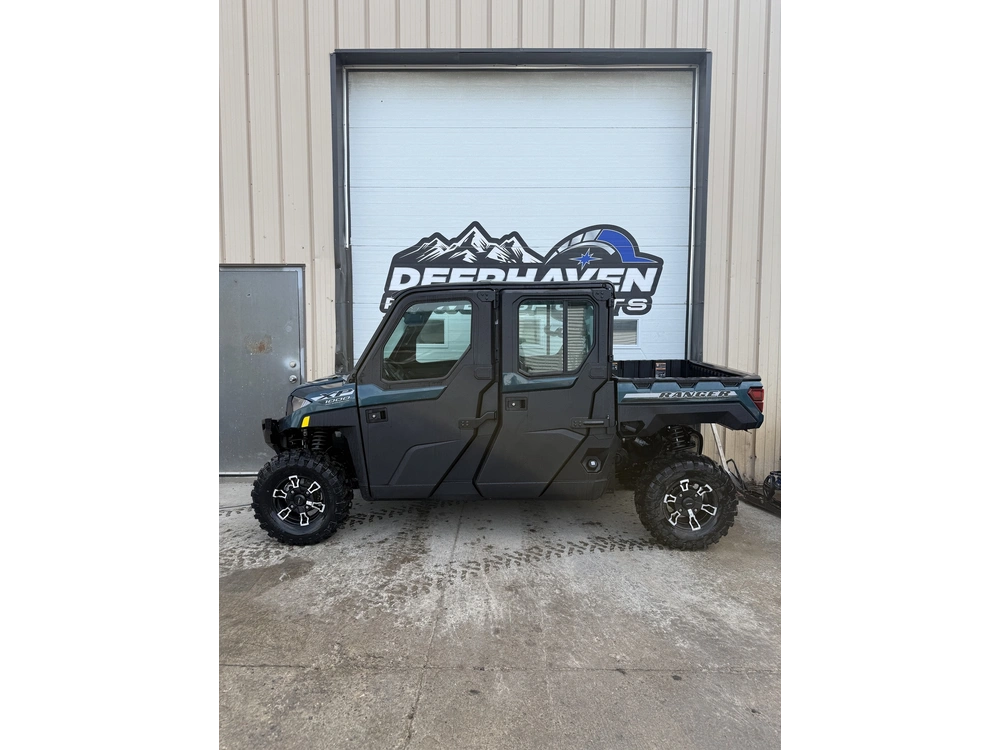 2026 Polaris Ranger Crew Xp 1000 Northstar Edition Ultimate Blue Labyrinth alt