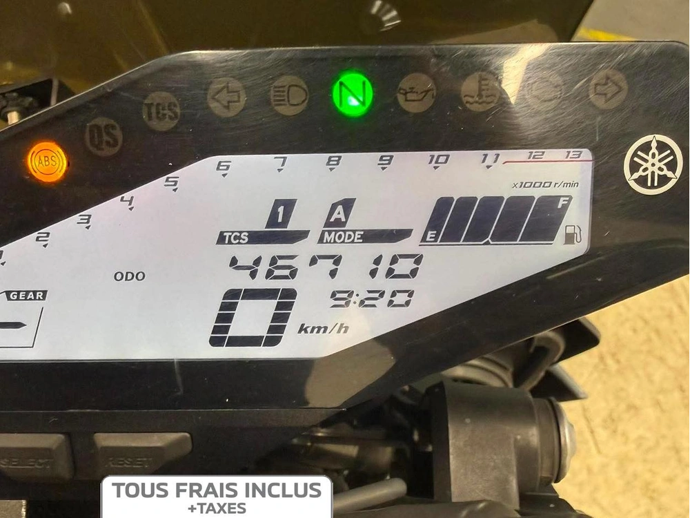 2017 Yamaha Fz-09 alt
