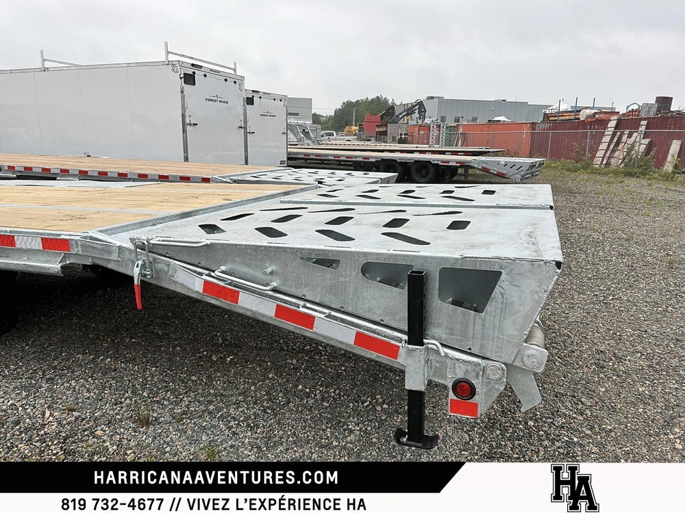 Canada Trailers Remorque Plateforme 102x40 Tandem 2026 alt