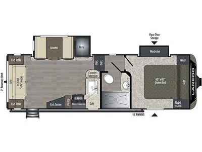 Keystone Rv Laredo 255srl 2021 alt