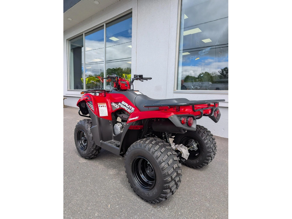 Kawasaki Kvf 300 Rouge 🎯 Vtt Léger Débutant Automatique Travail Sentier Maniable Polyvalent Fiable 🟢 2026 alt