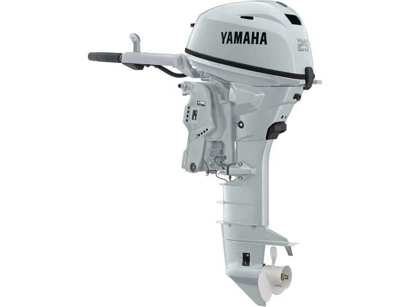 2025 Yamaha F25 Portable White alt