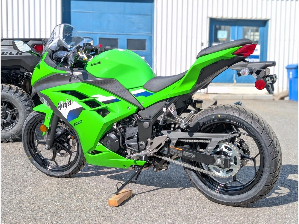 2026 Kawasaki Ninja 300 Vert 🎯 Moto Sport Petites Plaques R3 Rc390 Cbr300r Économique Débutant Quotidienne 🟢 alt