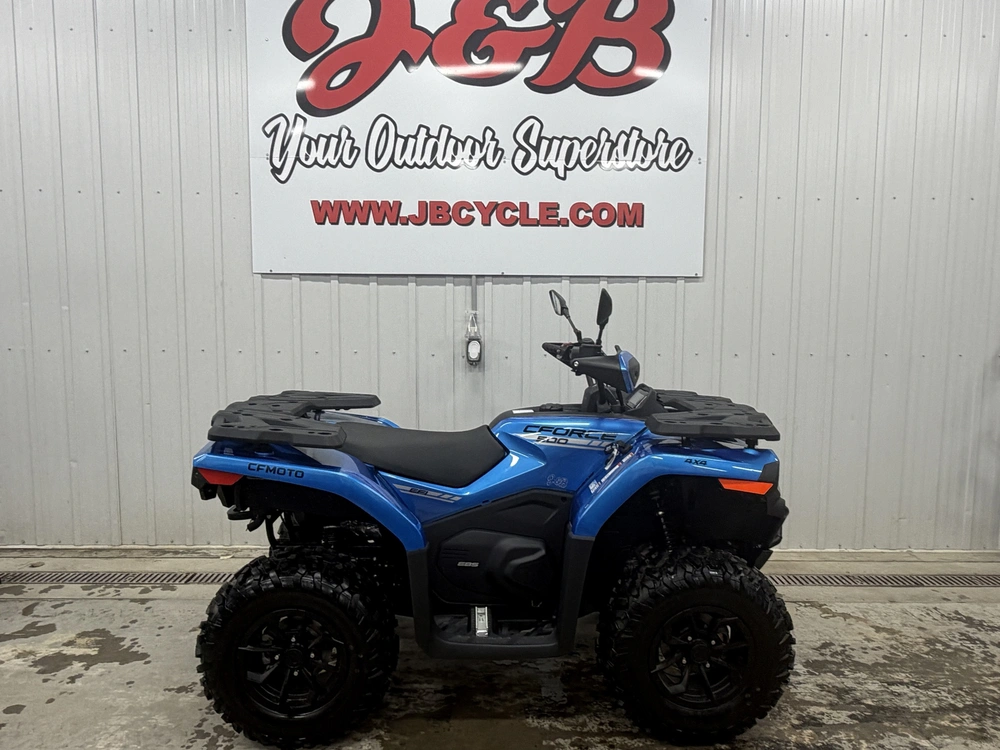 2024 Cfmoto Cforce 500 Ho Eps 1up Royal Blue alt