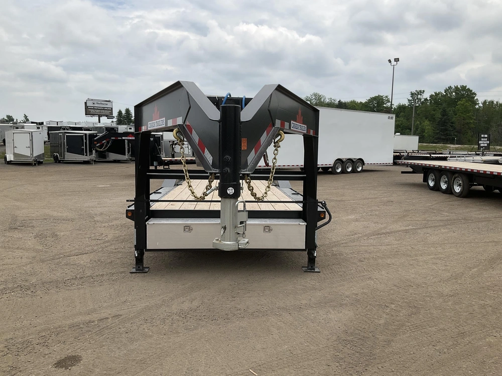 2026 Canada Trailers 102x26 10.5 Ton Gooseneck Equipment Trailer alt
