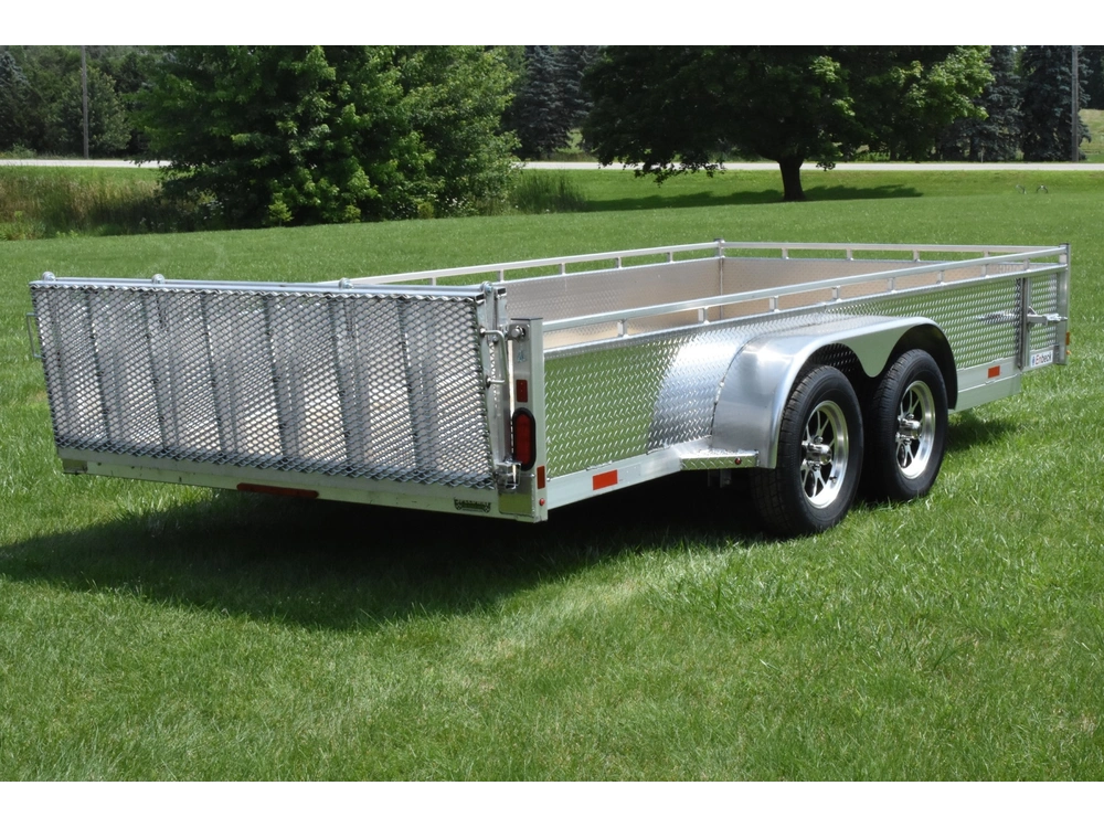 2026 Enbeck Aluminum Utility 7' X 16' Ta alt