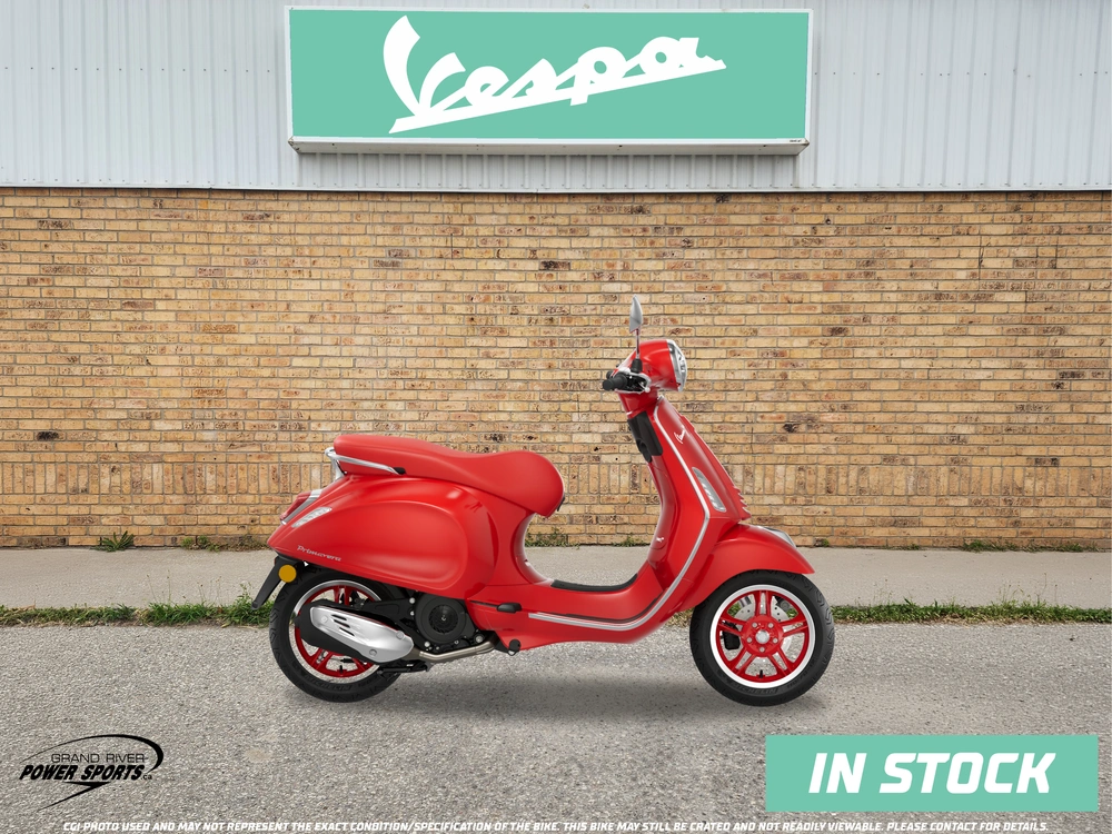 2027 Vespa Primavera Red 150 alt