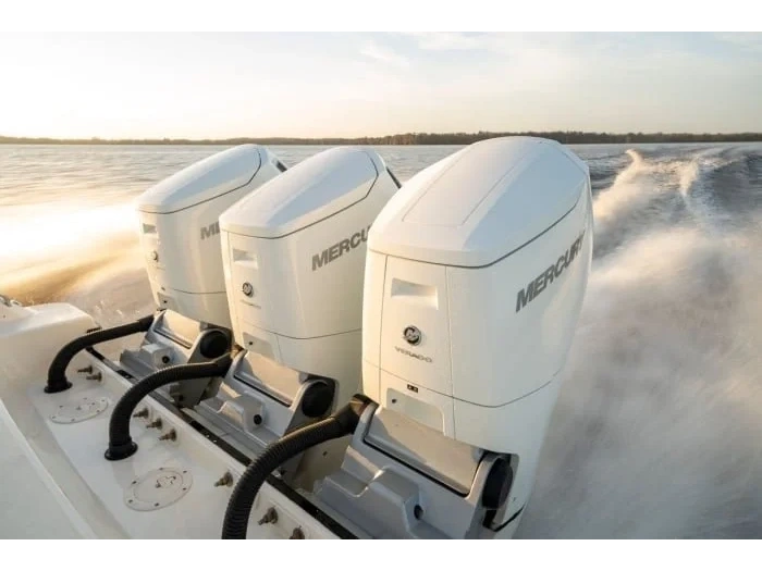 2026 Mercury Mercury - Verado 400 Hp Warm Fusion White alt