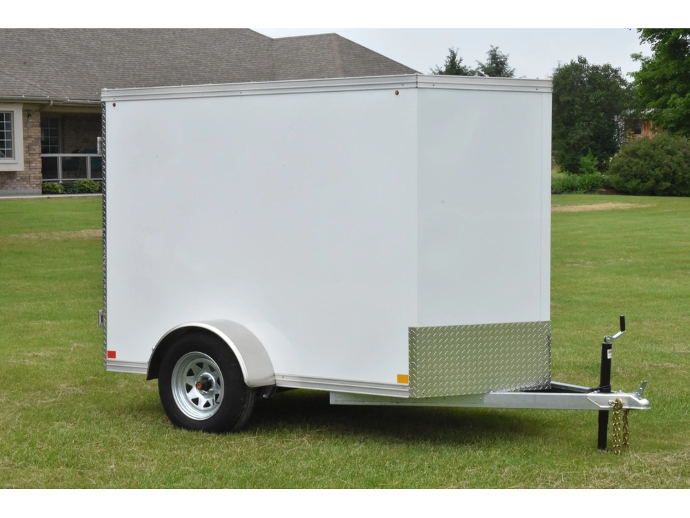 2026 Rhino Galvanized Enclosed 5' X 8' Sa Dd alt