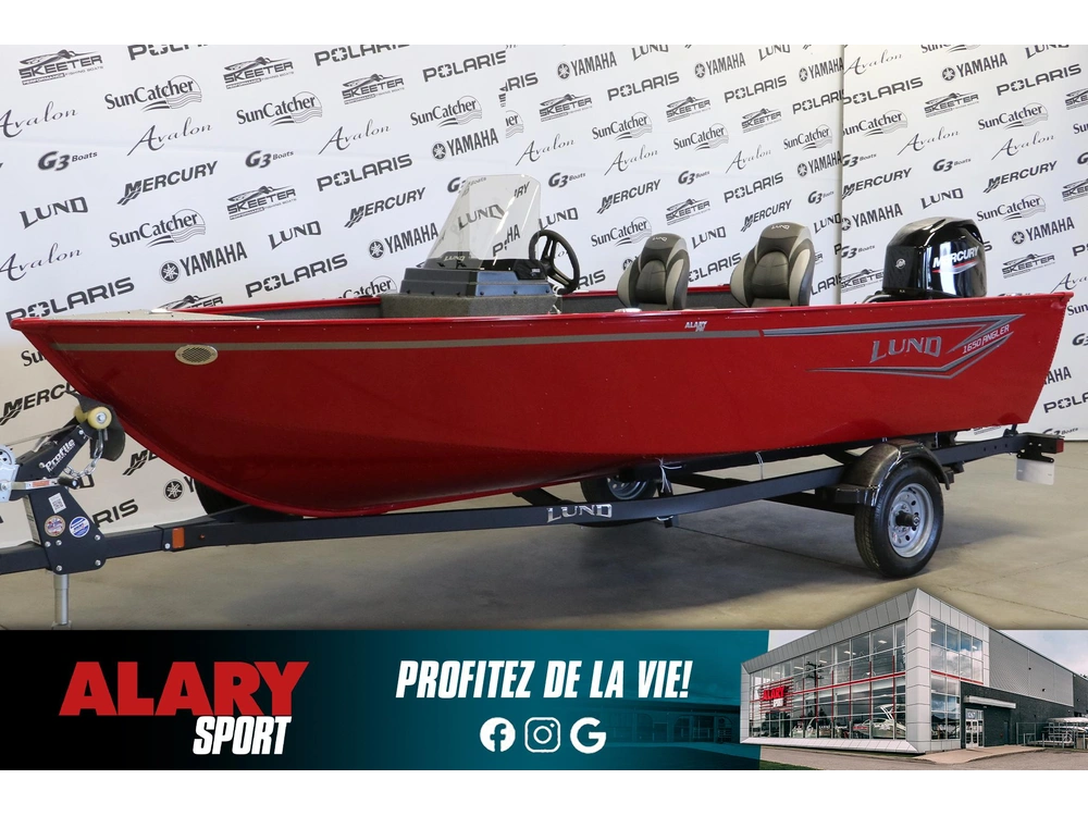 2026 Lund Boat Co 1650 Angler Ss + Mercury 50elpt alt