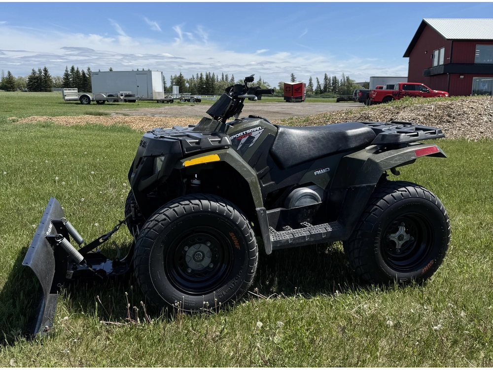 2008 Polaris Sportsman 400, Sage Green, Used alt