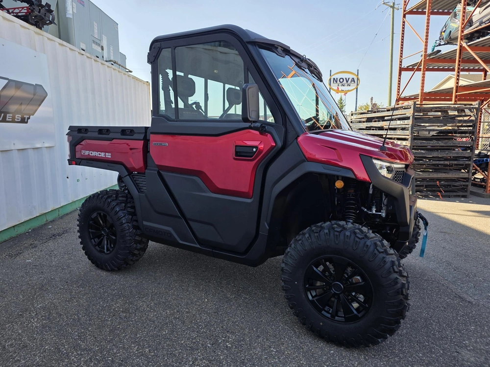 2026 Cfmoto Uforce U10 Pro Highland Bordeaux Red alt