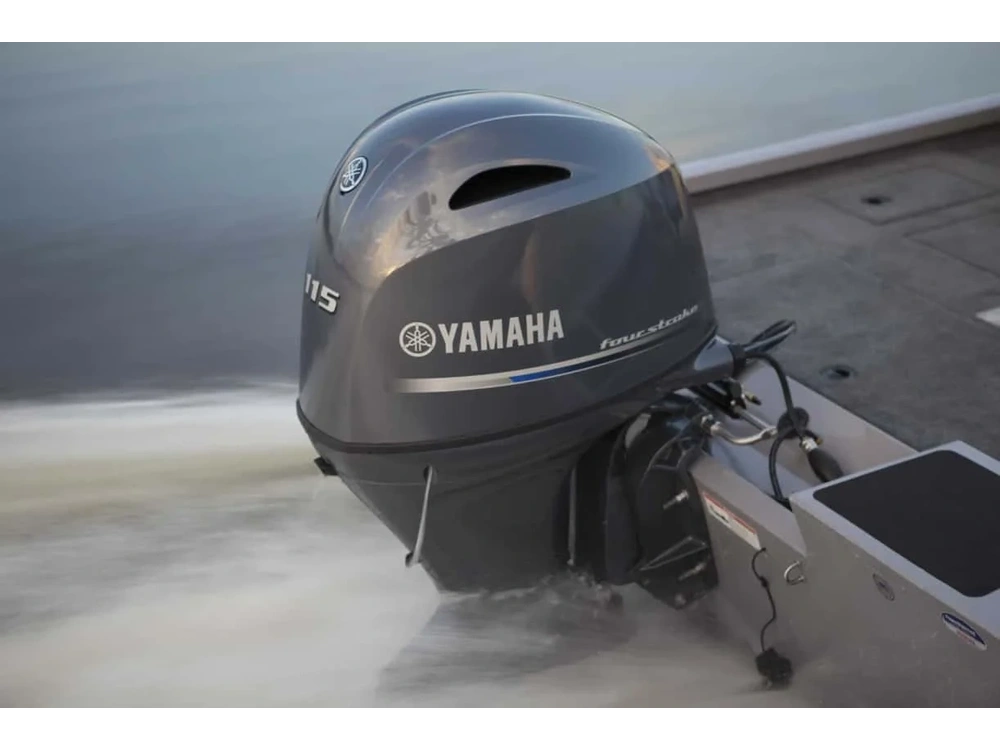 2025 Yamaha F115 White alt