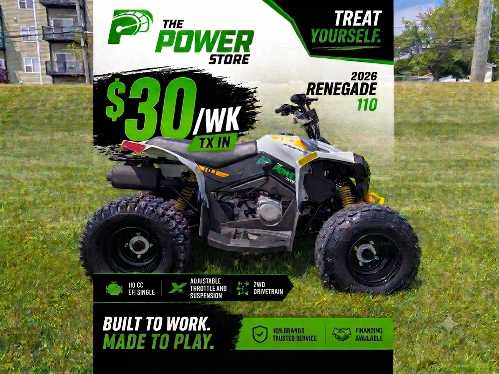 2026 Can-am Renegade 110 Efi alt