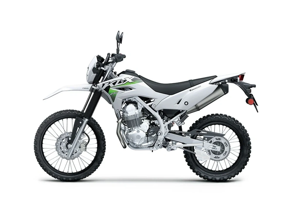 2026 Kawasaki Klx230 Bright White alt