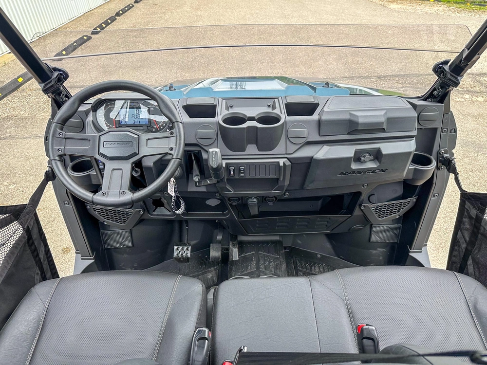 2026 Polaris Ranger Xp 1000 Premium - Blue Labyrinth alt