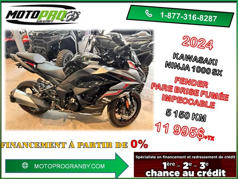Kawasaki Ninja 1000 Sx Ninja 1000 Ninja1000 Zx1000 Zx Bas Km Impeccable 2024 alt