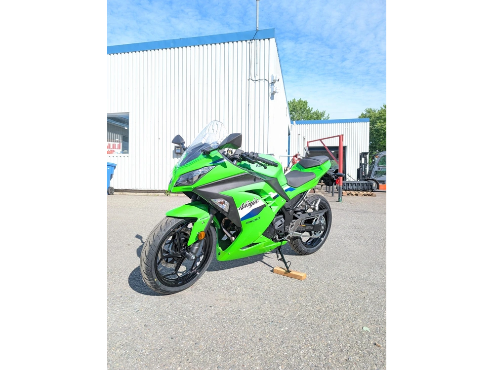 2026 Kawasaki Ninja 300 Vert 🎯 Moto Sport Petites Plaques R3 Rc390 Cbr300r Économique Débutant Quotidienne 🟢 alt