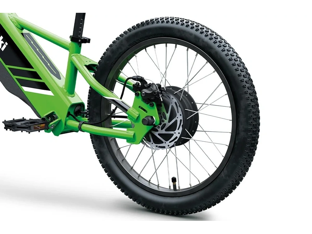2025 Kawasaki Elektrode 20 Lime Green alt
