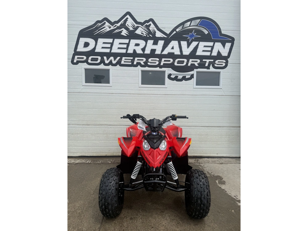 2026 Polaris Outlaw 110 Indy Red 110 Efi A26yka11b7 alt