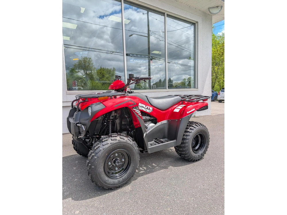 Kawasaki Kvf 300 Rouge 🎯 Vtt Léger Débutant Automatique Travail Sentier Maniable Polyvalent Fiable 🟢 2026 alt