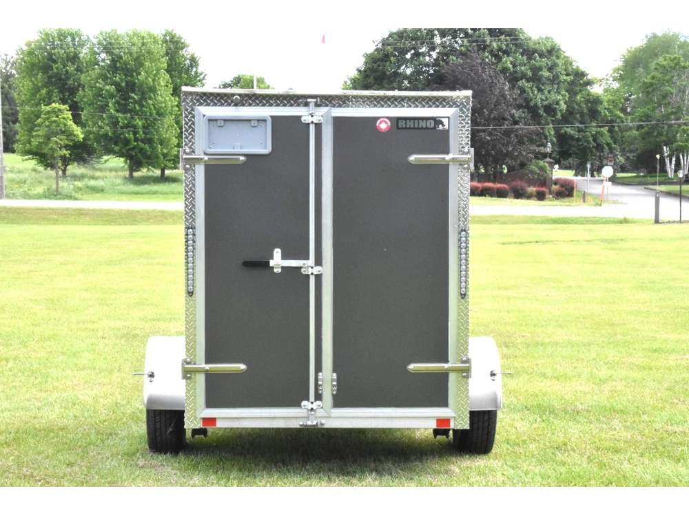 2026 Rhino Galvanized Enclosed 5' X 8' Sa Dd alt