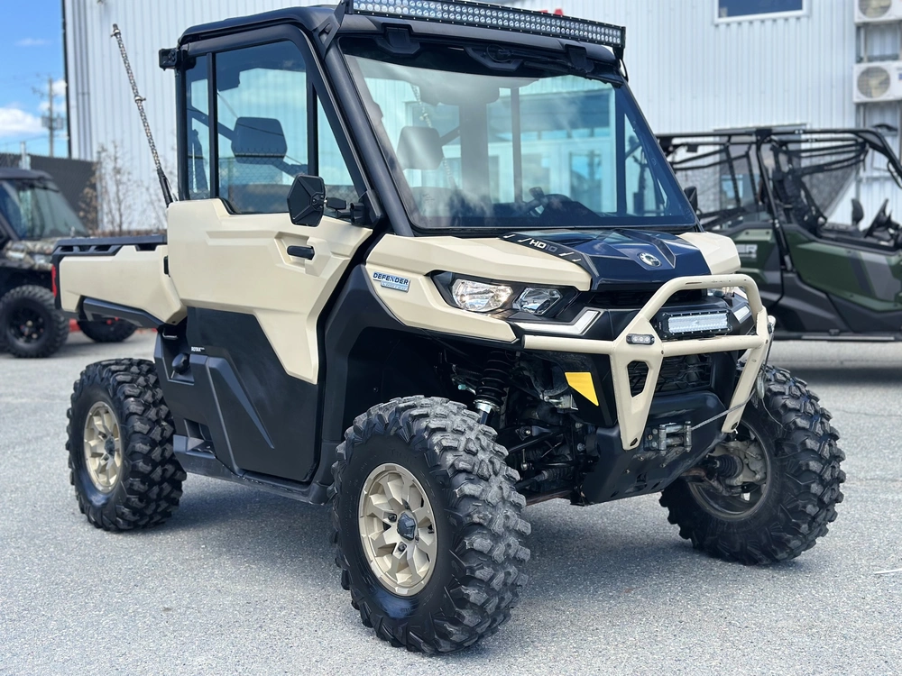 2023 Can-am Defender Limited Cab Hd10 Chenille+gratte Inclus alt