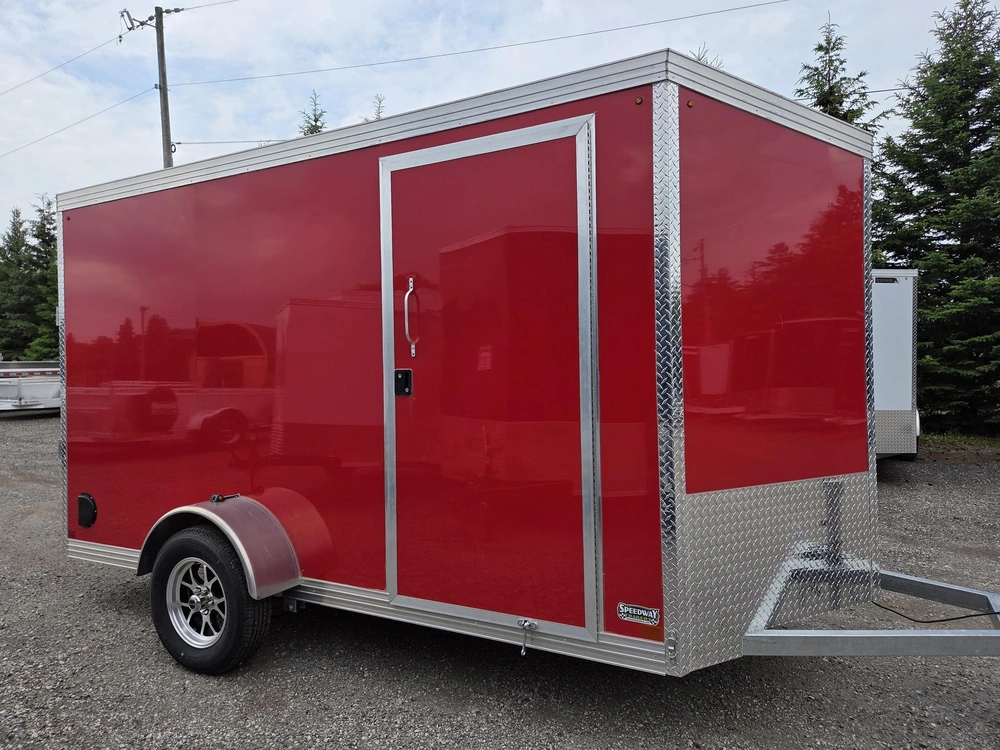 2026 One Sixteen Galvanized Enclosed 6' X 12' Sa alt